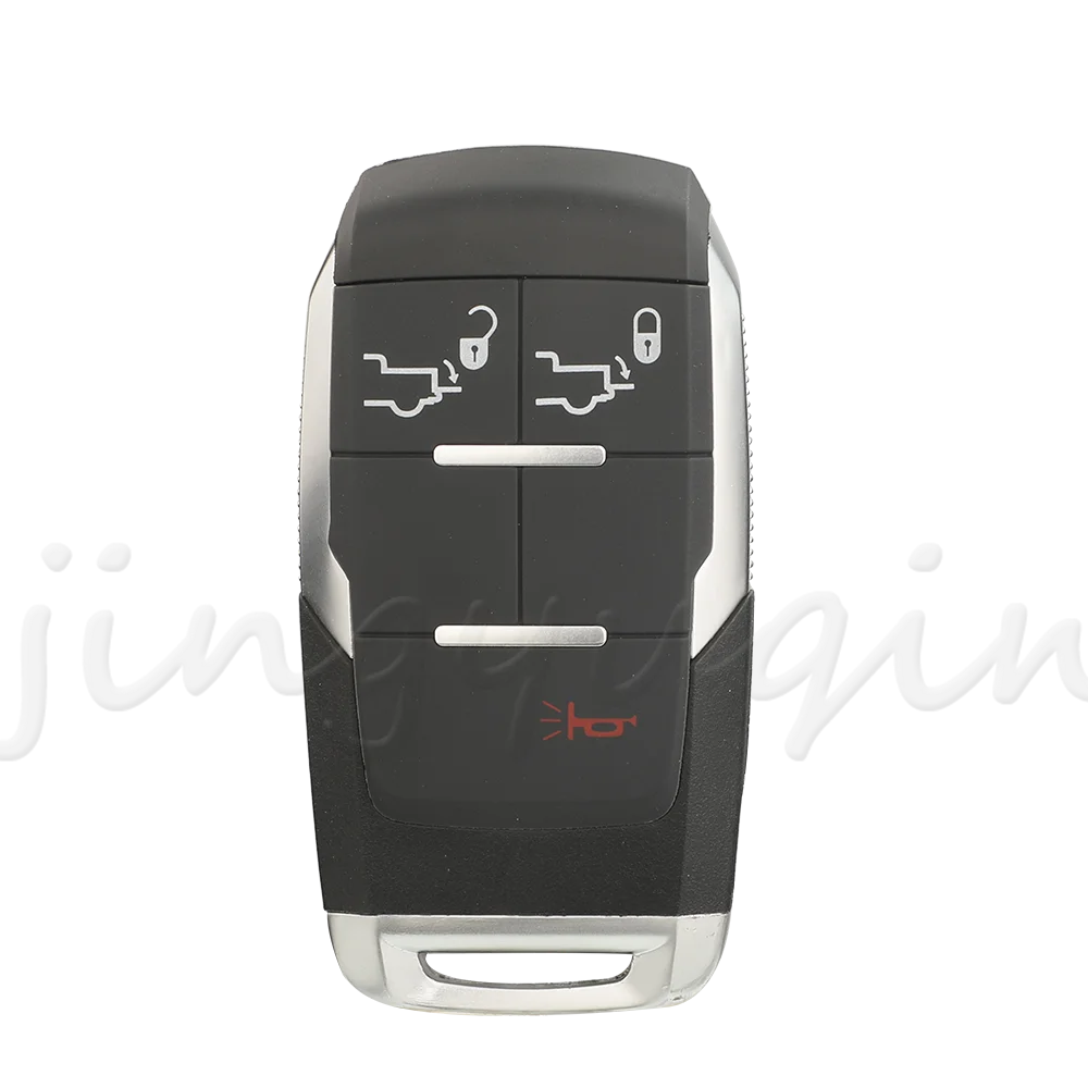 Jingyuqin para Dodge RAM, FCCID:GQ4-76T, ID4aChip, frecuencia: 433mhz 1/3/4/5 botones nuevo producto tarjeta inteligente control remoto llave de coche