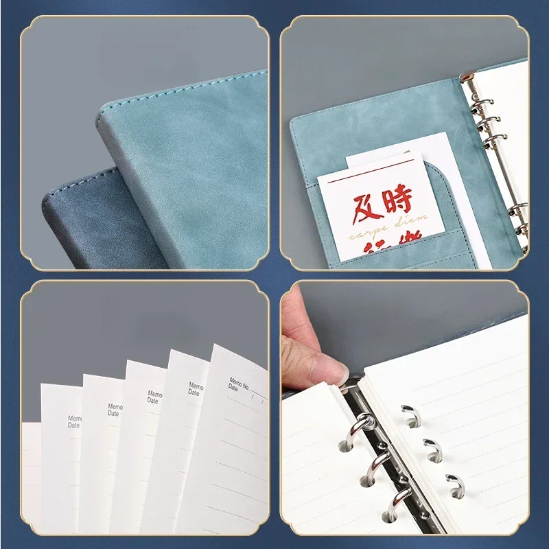 Within Stationery Planner Pen Page Loose Stylus 80 Diary Supplies Leaf Office Box Refillable Gift Sheets A School Notebook