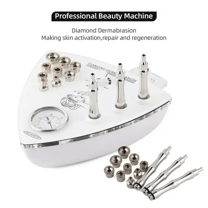 Microdermabrasion Machine Black Head Skin Peeling Removal Diamond Exfoliation Device