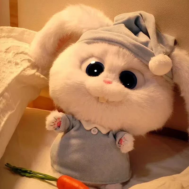 Disney Cartoon The Secret Life of Pets Plush Rabbit Cute Carrots Rabbit Leader Doll Plush Toys Girls Room Decoration Gifts