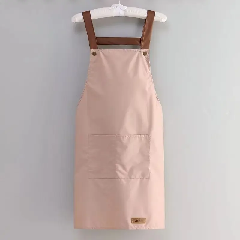 Fashion Kitchen Aprons for Woman Men Chef Work Apron for Grill Restaurant Bar Shop Cafes Beauty Nails Studios Uniform