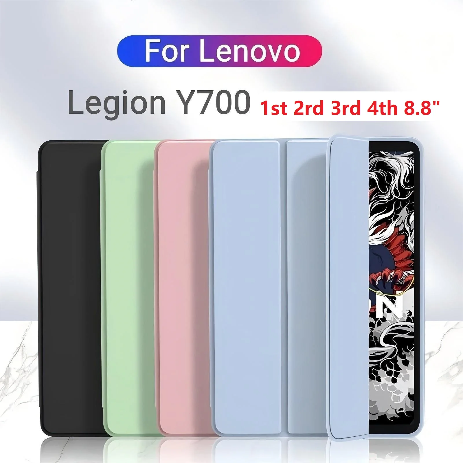 Funda para Tablet Lenovo LEGION Y700 de 1ª, 2ª, 3ª, 4ª y 5ª Generación, 8.8 Pulgadas, 2025, Carcasa para Lenovo Y700 Gen 5 4 3 8.8 "