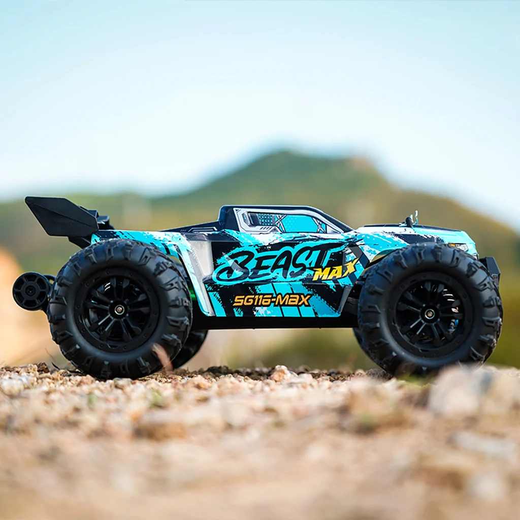 SG116PRO / SG116MAX 1:16 80KM/H 4WD RC Car With LED Remote Control Cars High Speed Drift Truck for Kids vs Wltoys 144001 Toys