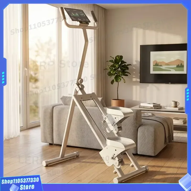 Foldable Vertical Climber Machine with Digital Monitor Home Gym Stair Stepper for Cardio Fitness Exercise Equipment Suitable