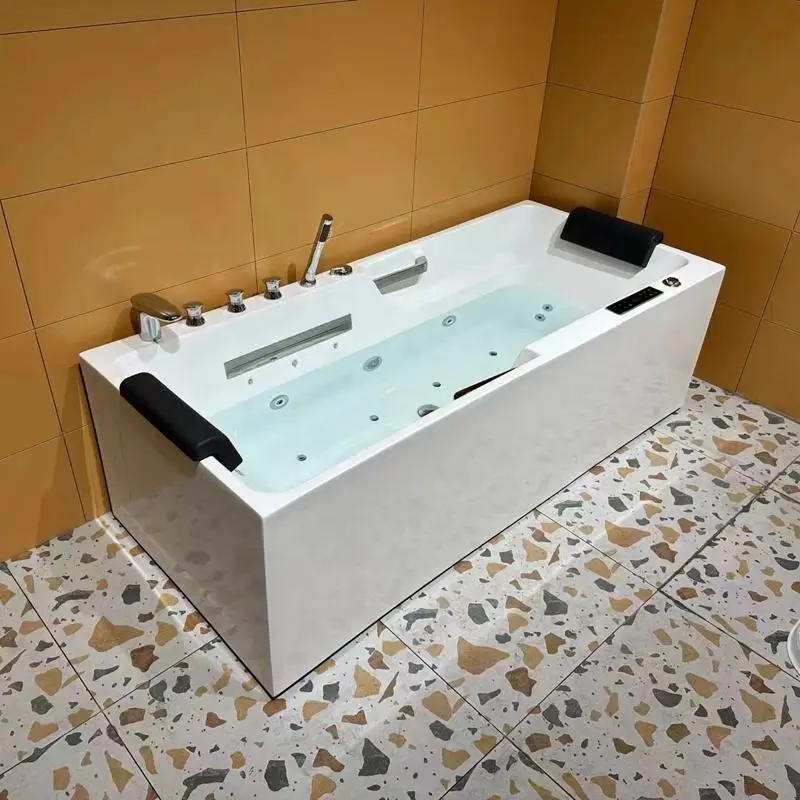 

Massage Bathtub Fashionable Durable Outdoor Acrylic whirlpool Freestanding White Hot Tub Spa Bath Walk in Tubs whirlpool Bathtub