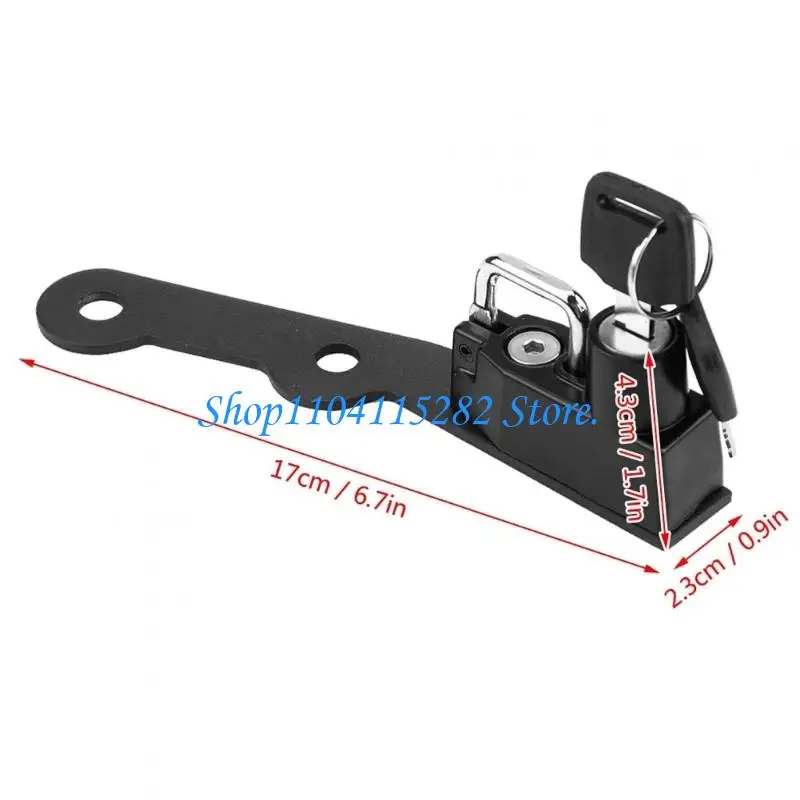  Carbon Steel Motorcycle Helmets Security Lock For YZF R25 MT25 MT03 2014-2020