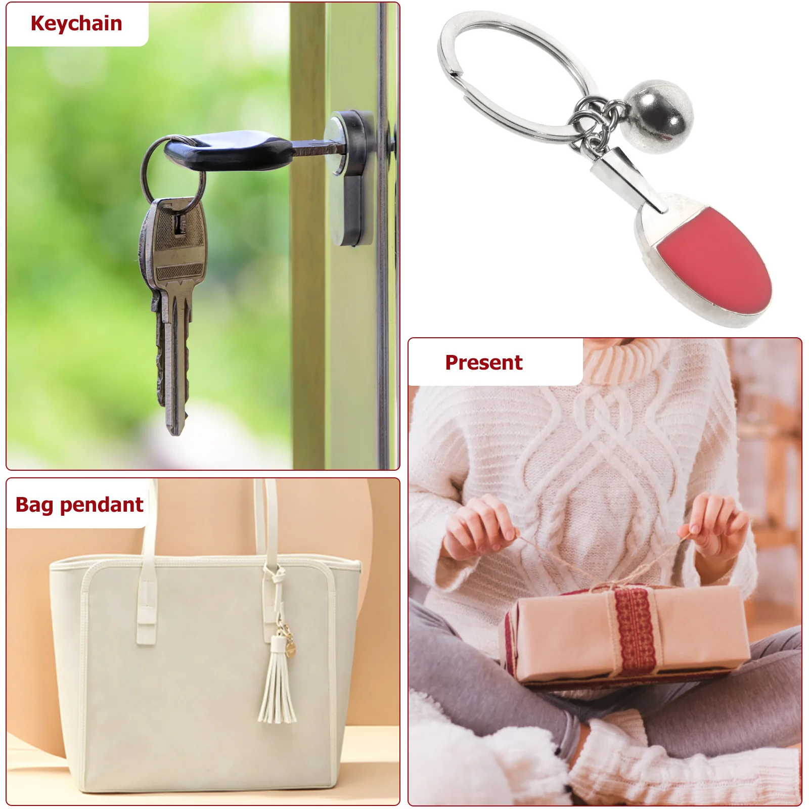 

Zinc Alloy Sports Keychain Key Ring Pendant Bag Pendant Backpack Decor Keychain Accessories Souvenir Gift For Women Men