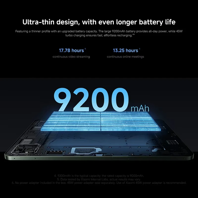 Versión Global Xiaomi Pad 8 Tablet, Pantalla LCD de 11.2 Pulgadas, 3.2K, 144Hz, Snapdragon ® Mi Pad de 8.ª Generación con Cámara de 3MP y Batería de 9200mAh 4