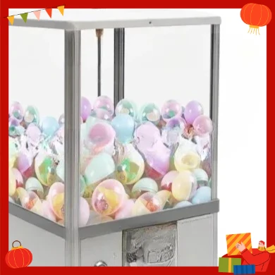 Candy Machine Dispenser, Toy Vending Machine, Metal and ABS Construction,
