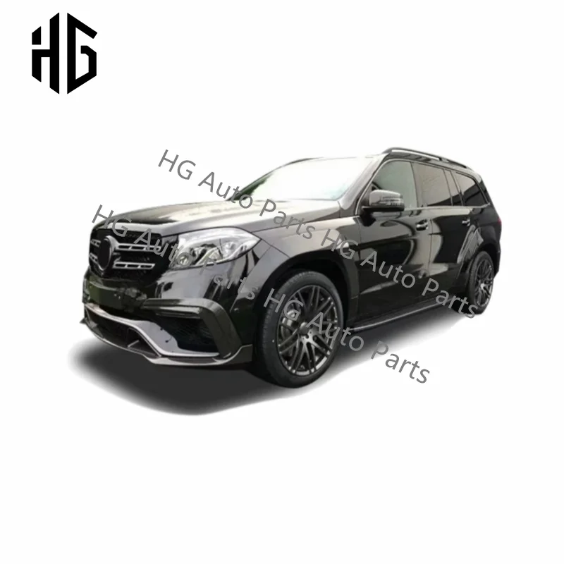 Auto Parts B Style FRP/CF Car Wheel Arch Fender Flares Kit Set For 2017 Mercedes Bens GLS X166 Car Body Parts