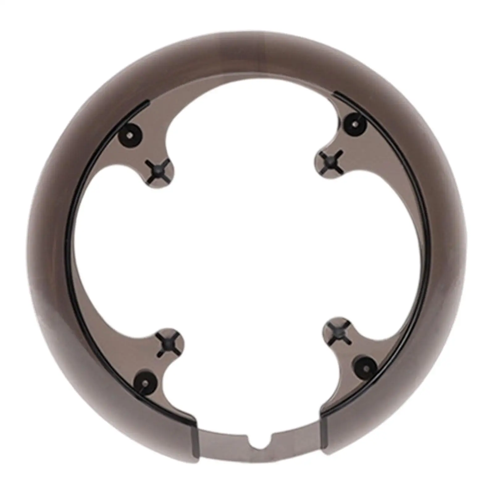 Bicycle Chain Guard Plastic Chainring Protector Chain Loop Shield Cycling Accessories for Road Mountain BMX Bikes 44T