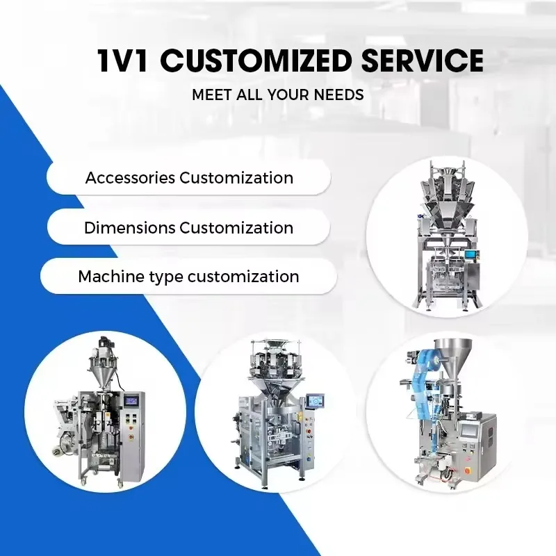 High Speed Vertical Food Packaging Machinery Standard Vertical Form Fill Auto Bagging Machine