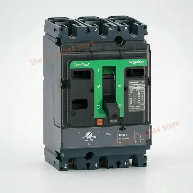 New Original NSX fixed complete plastic case circuit breaker,3P Frame current 100A, C10F5,36kA, 16A 25A 32A 40A 50A 63A 80A 100