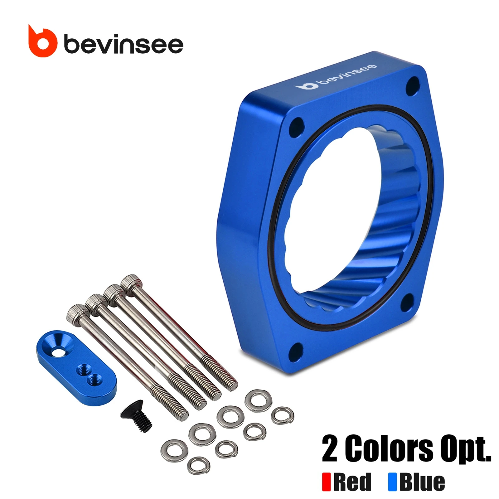 

For V8 Engine Throttle Body Spacer for Chevrolet Silverado Suburban for Cadillac for GMC Sierra 4.8L 5.3L 6.0L 6.2L 2007-2013