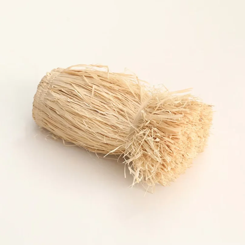 Natural Home Supply Homestay Ornament Straw Tassels Lafite Grass Garland Background Wall Decoration Jute Fringe Trim