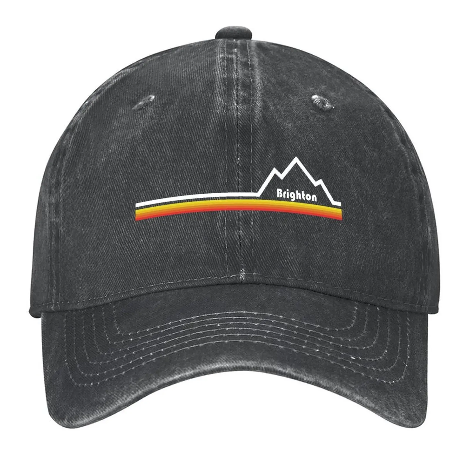 

Brighton Resort, Utah Baseball Cap Icon Military Cap Man Bobble Hat luxury woman cap Women's Golf Clothing Men's