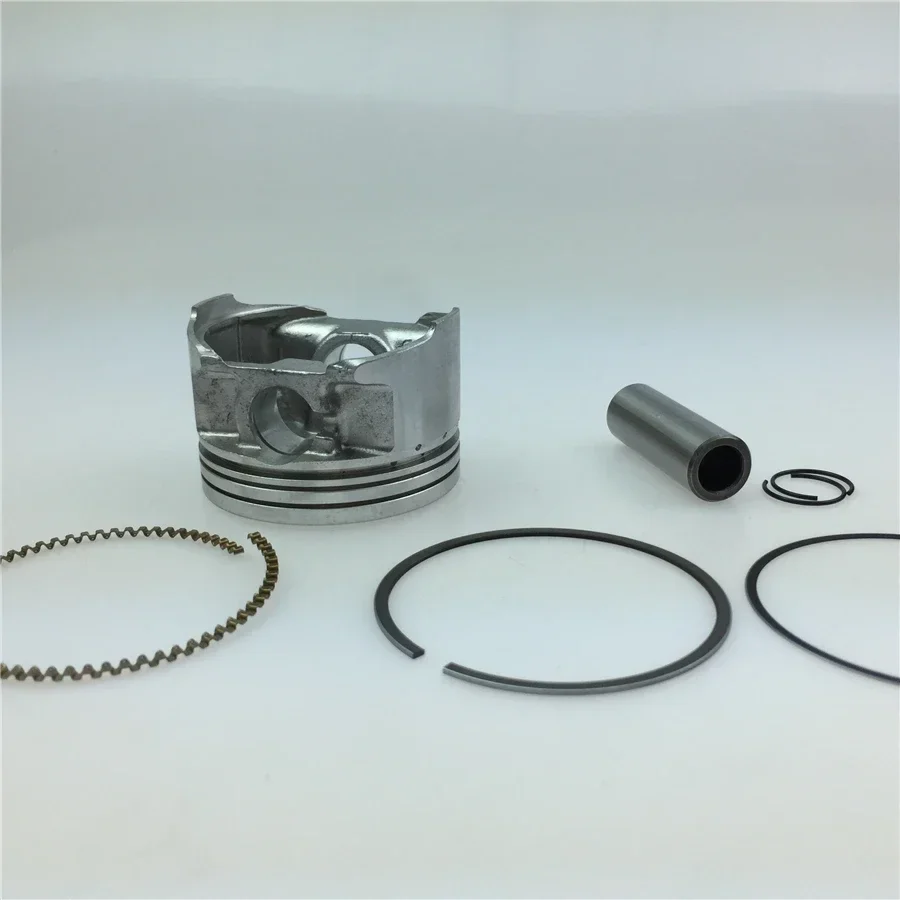 For RSZ Clever 100 Motorcycle Modified Cylinder Piston Ring Group 58.5mm Piston (15mm Pin)