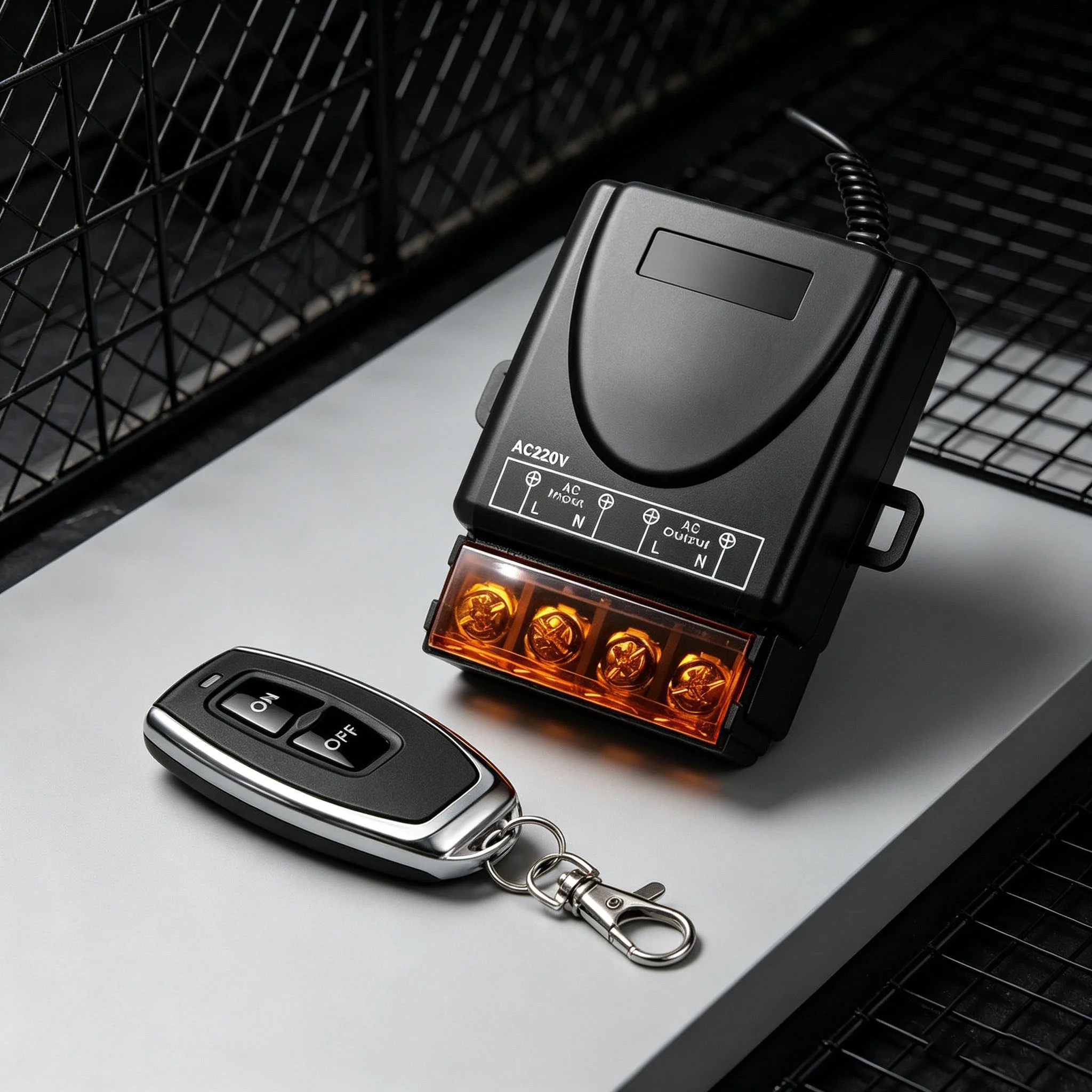 Wireless Remote Control Switch On-off High-power 30A Wide-voltage AC 85-265V Long-distance RF433 Remote Control 3000M