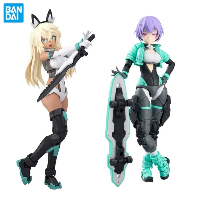 

In Stock Genuine Bandai Anime 30ms Mobile Suit Girl Sis-H00 Sestieh [Color C] Original Model Toy Action Figure Collectible Gifts