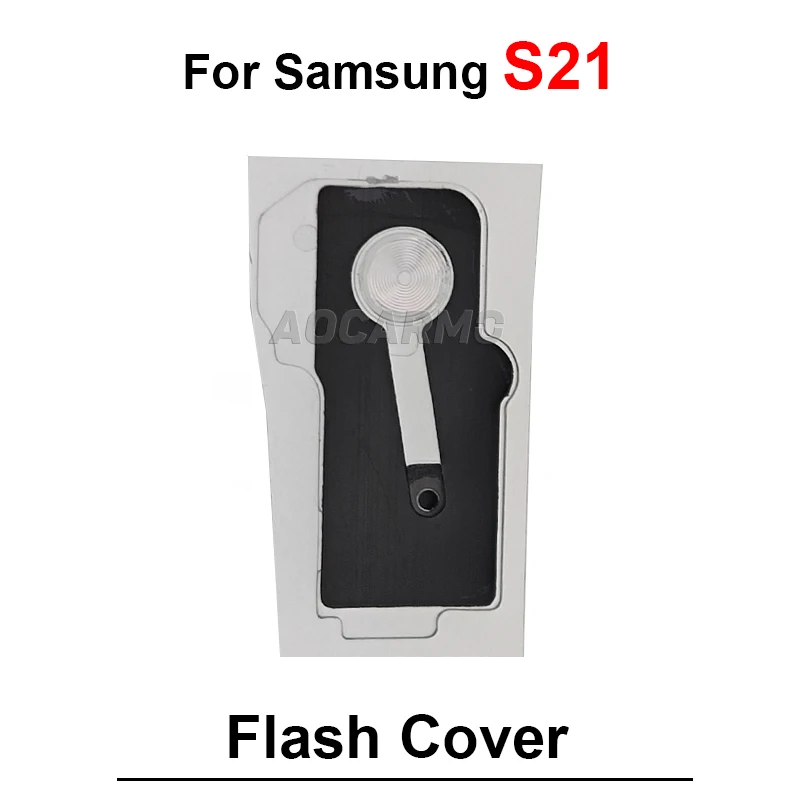 For Samsung Galaxy S21 Plus S21FE S21+ S21Ultra Note 20 Ultra Flash Cover Light Lampshade Cap Replacement Part