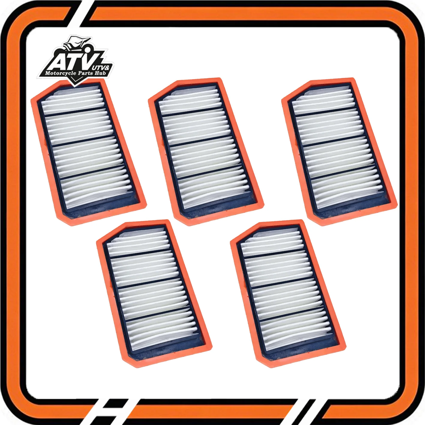 5PCS Air Filter 21170101731 For ODES 650 800 850 1000 ATV 21170101731