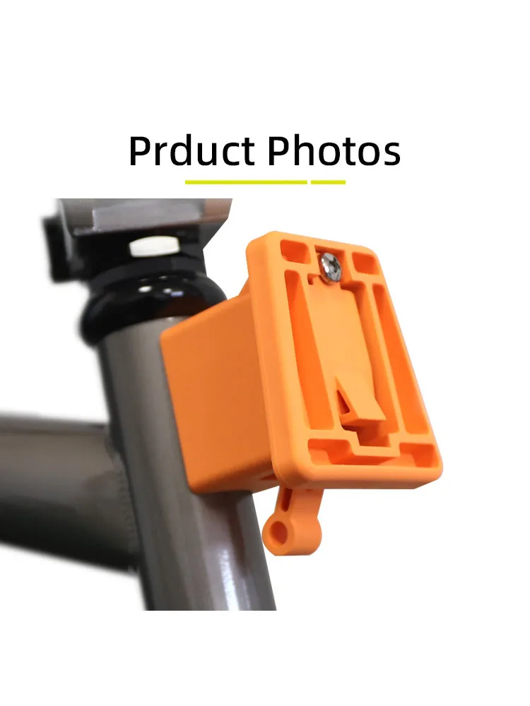 AliExpress rrskit Rrskit Bike Front Carrier Adapter Block with Screw Accessories Bicycle Pig Nose Mounting Adapter for Brompton Folding Bike