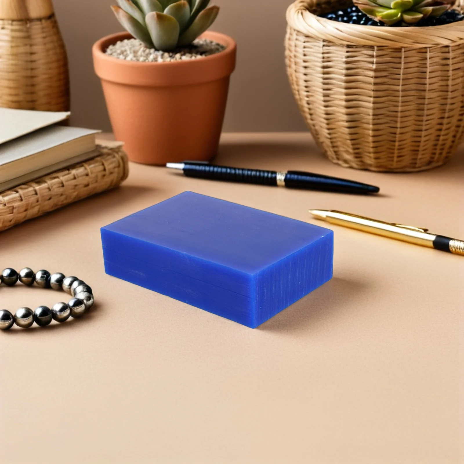 كتلة شمع نحت مستطيلة لصنع قوالب المجوهرات الحرفية - مادة شمع الصب الصلبة لنقش النحت تصميم المجوهرات بنفسك