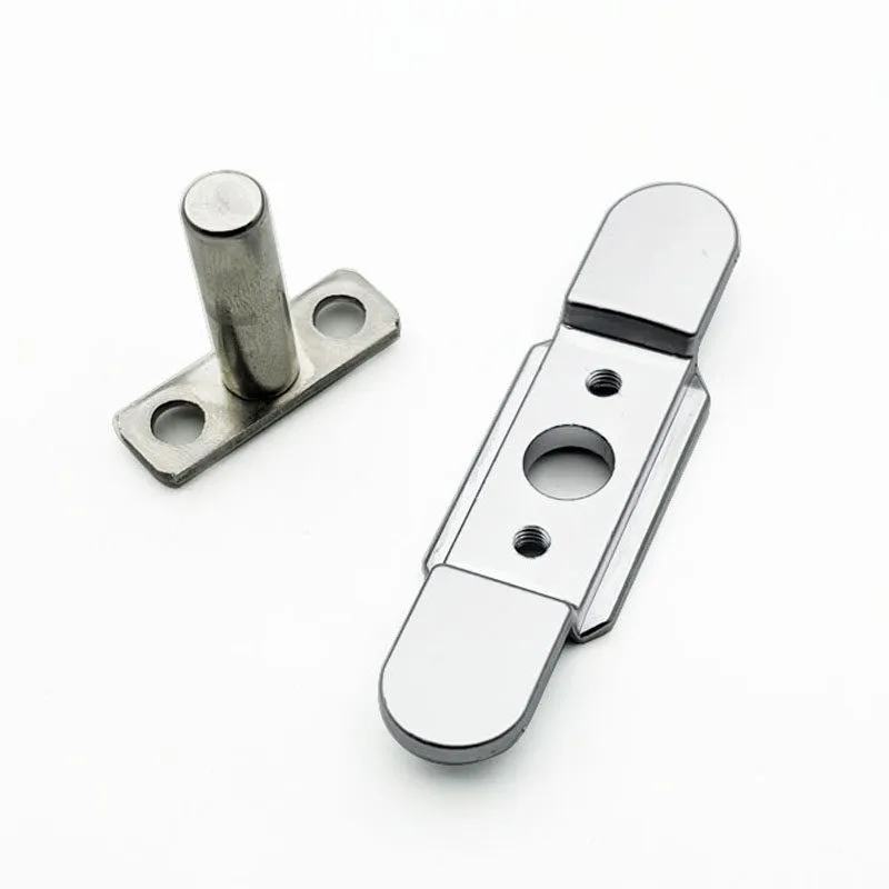 1PCS Aluminum Alloy Window Lock Connector Sliding Door Linkage Stainless Steel T-Nail Transmission Par For Home Improve