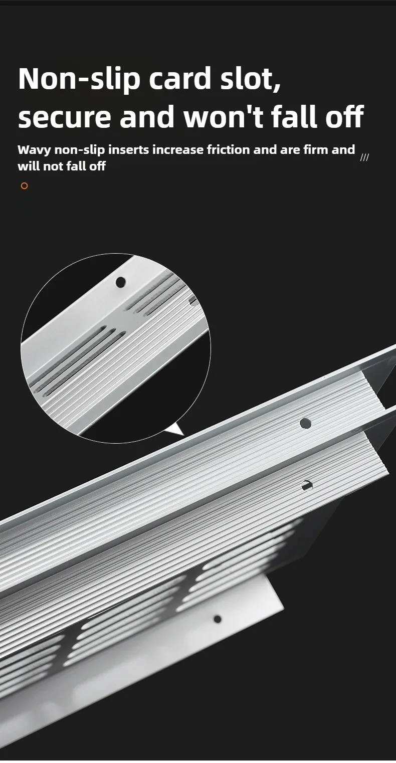 1 Stück Lüftungsgitter, Breite 300 mm, Aluminiumlegierung, atmungsaktives Netz, Länge 300-500 mm, Schrank-Lüftungsnetz, Lochabdeckung, Hardware – Detail 6