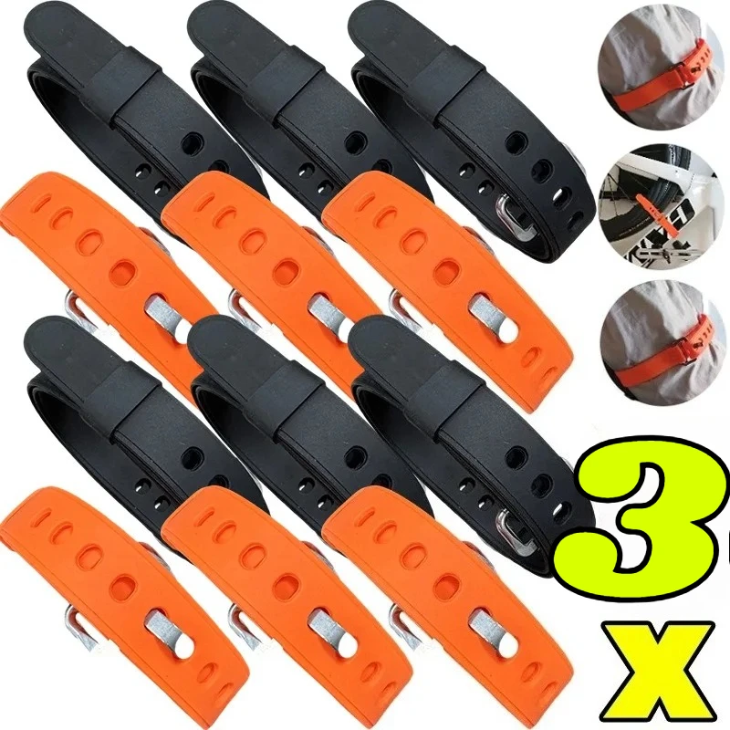 Ties Reusable Elastic Bundling Straps Cable Organizer Belt for Outdoor Camping Gear Luggage Cargo Storage Securing 30/ 50cm Tool