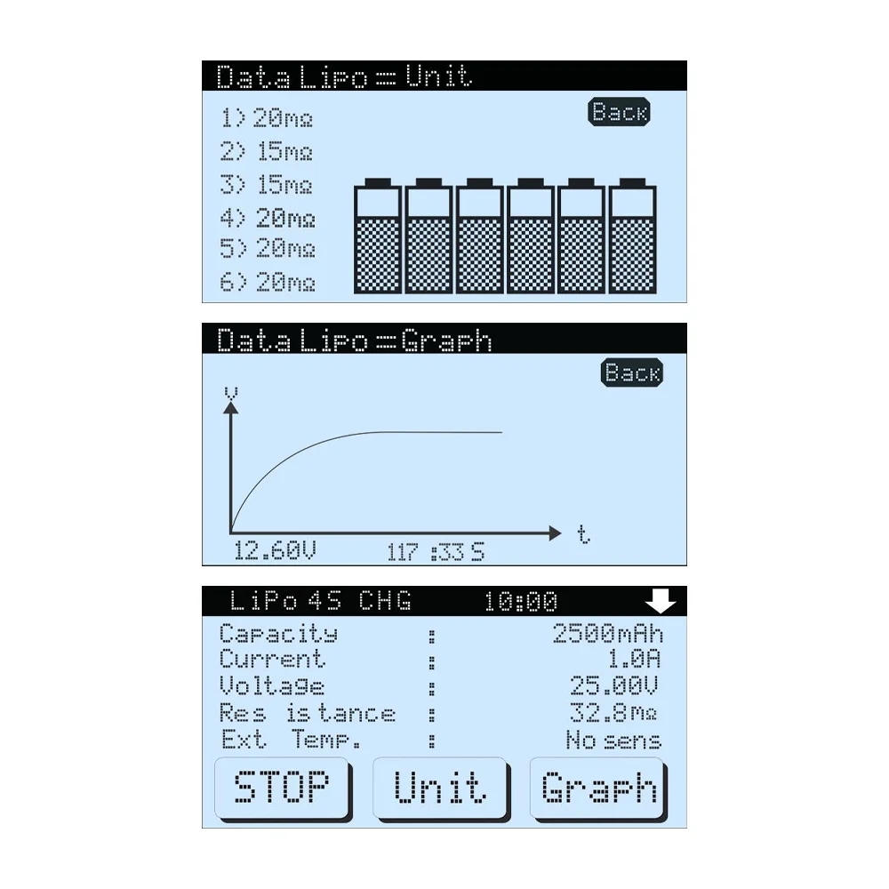 Cargador/descargador inteligente EV-PEAK A9 25A 1350w, pantalla táctil multifunción, 1-12S, LiPo/LiHV/LiFe, 1-20cells, NiMH/NiCd