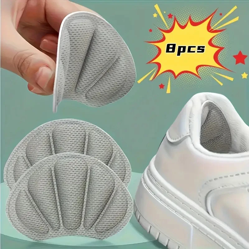 Insoles Heel Pads Lightweight for Sport Shoes Adjustable Cute Size Back Sticker Antiwear Feet Soft Pad Relief Anti-wear Cushions