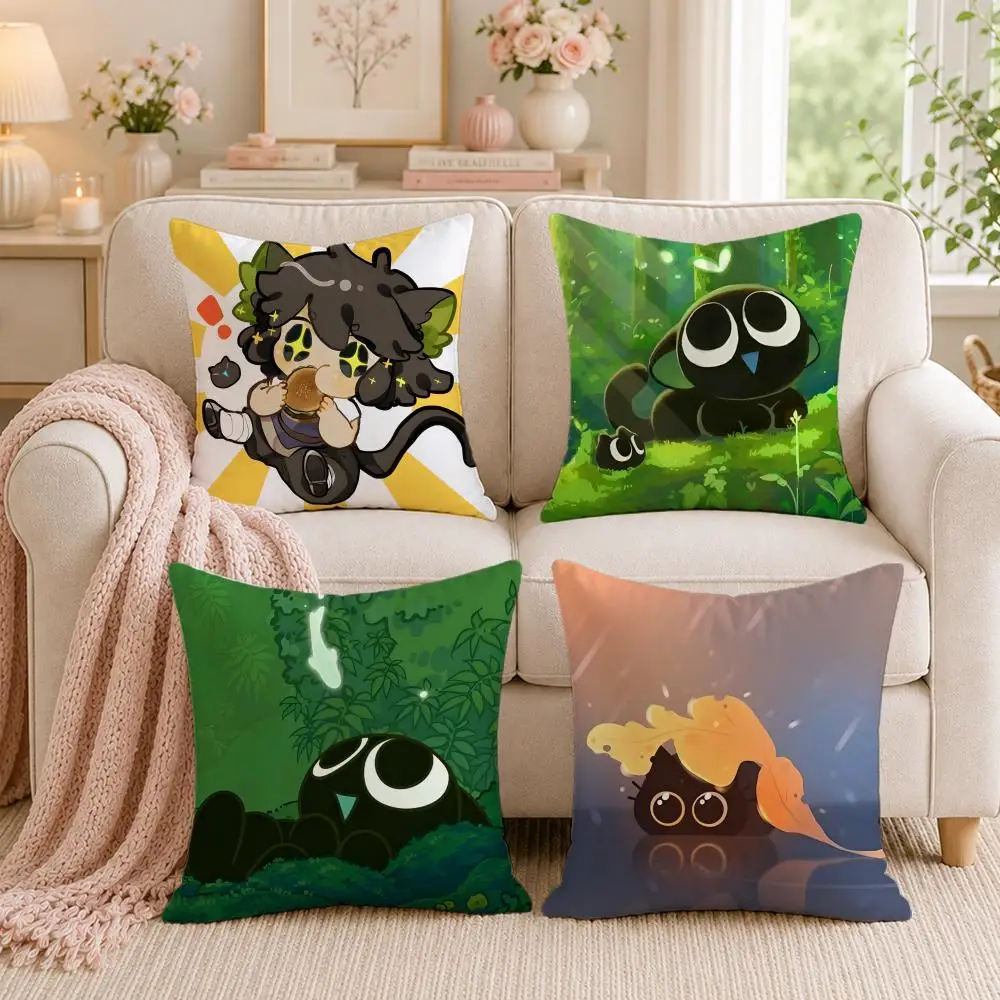 Popular Movie T-The Legend of HeiS Cushion Cover Double-Sided Printed Pillow Cover Hypoallergenic Dust-Mite Proof