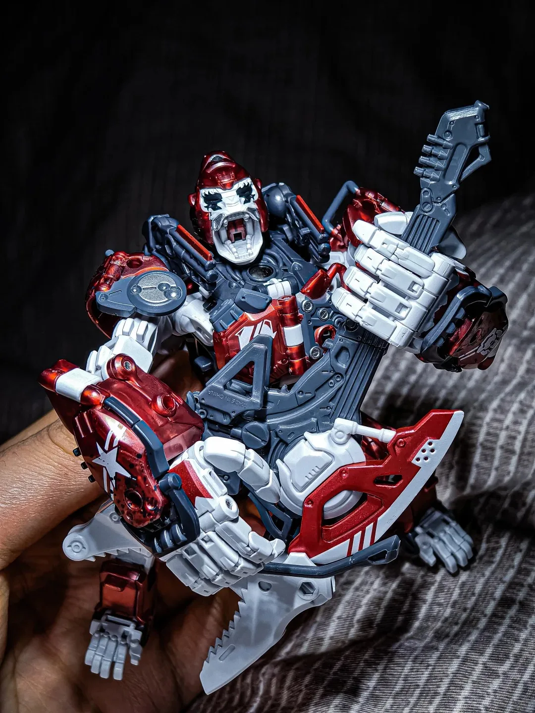 New Genuine  Beast Box Series Magic Qiao Ape Transformation Toy National Creation Mech Trendy Play Christmas Gifts In Stock