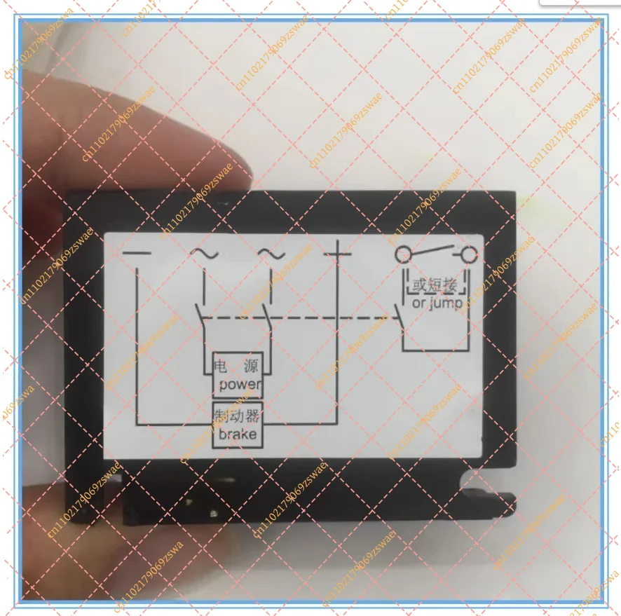 R204-RZL262-170 Motor Brake Rectifier Module, AC575V/2A Electromagnetic Brake Converter
