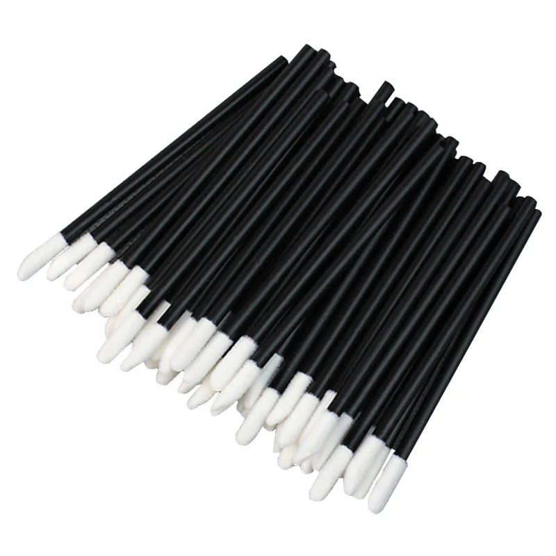 50/1000 pièces applicateur de brillant à lèvres baguette vente en gros pinceaux à lèvres applicateurs cils brosse rouge à lèvres brosse maquillage beauté Supplie outil