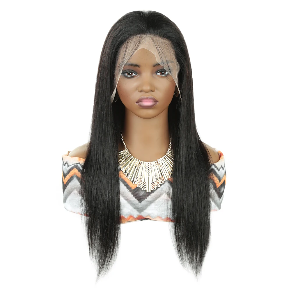 

INS FACING Straight 13x4 Transparent Lace Frontal Wig Pre Plucked Wigs for Women Lace Front Human Hair Wigs Remy 150 Density