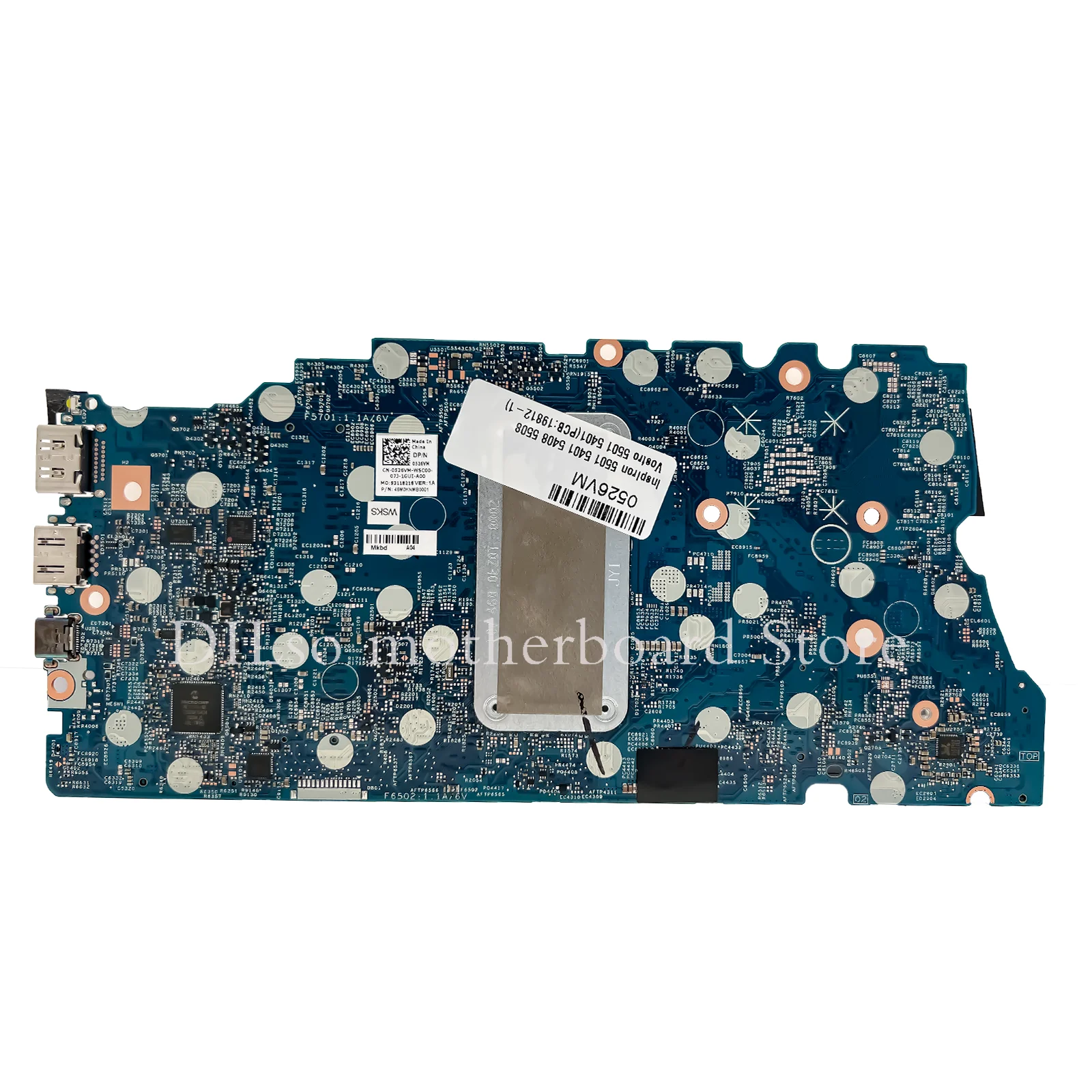 Imagem -03 - Kefu-placa-mãe Portátil para Dell Placa-mãe para Dell Vostro 14 5401 5408 15 5501 5508 i3 i5 i7 10th Gen Cpu 100 de Teste ok 198121