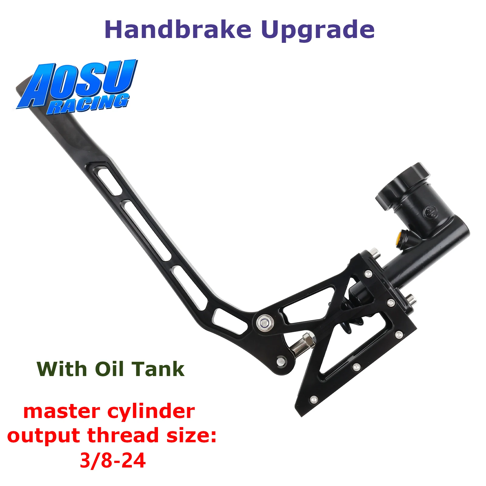 

3 Colors Hydro Hand Brake Diy Modification Drift Vertical Hydraulic Handbrake with Oil Tank Universal For BMW Nissan VW