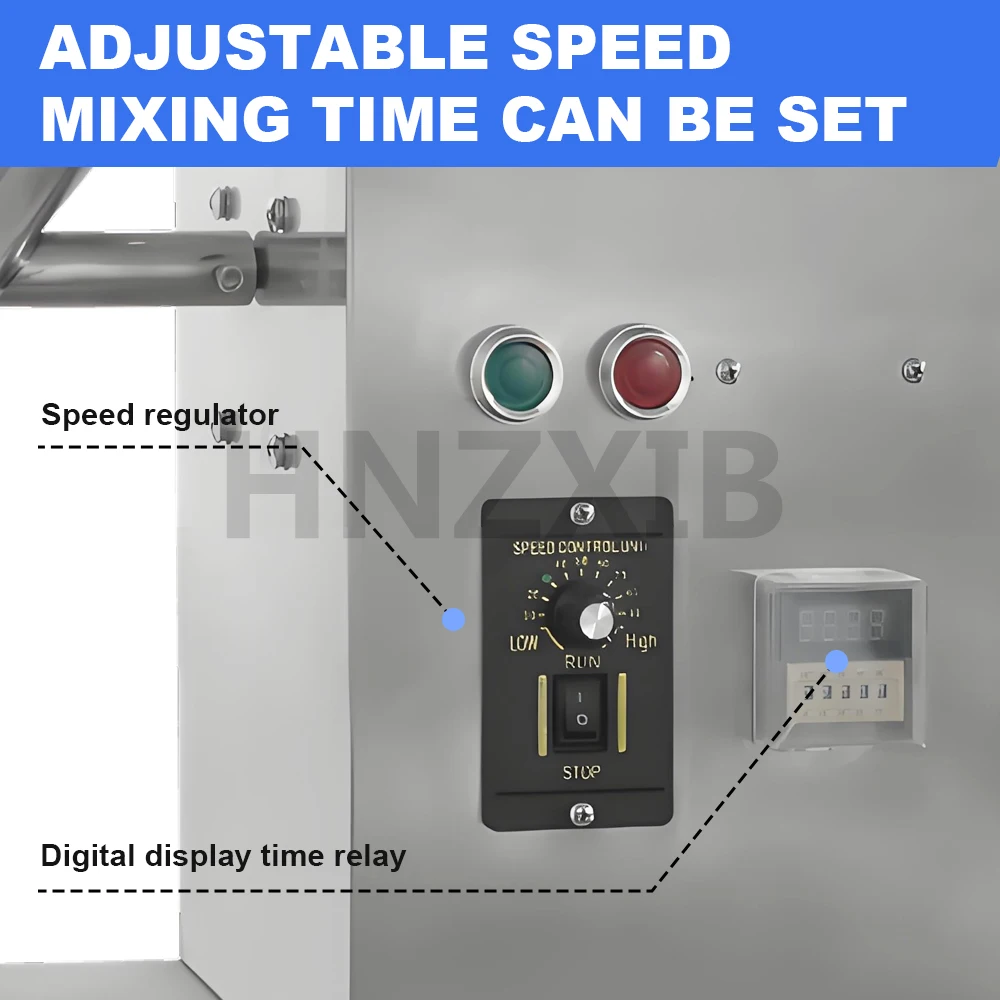 2L V-mixer High Frequency Food Mixer V-Type Dry Powder Powder Mixing