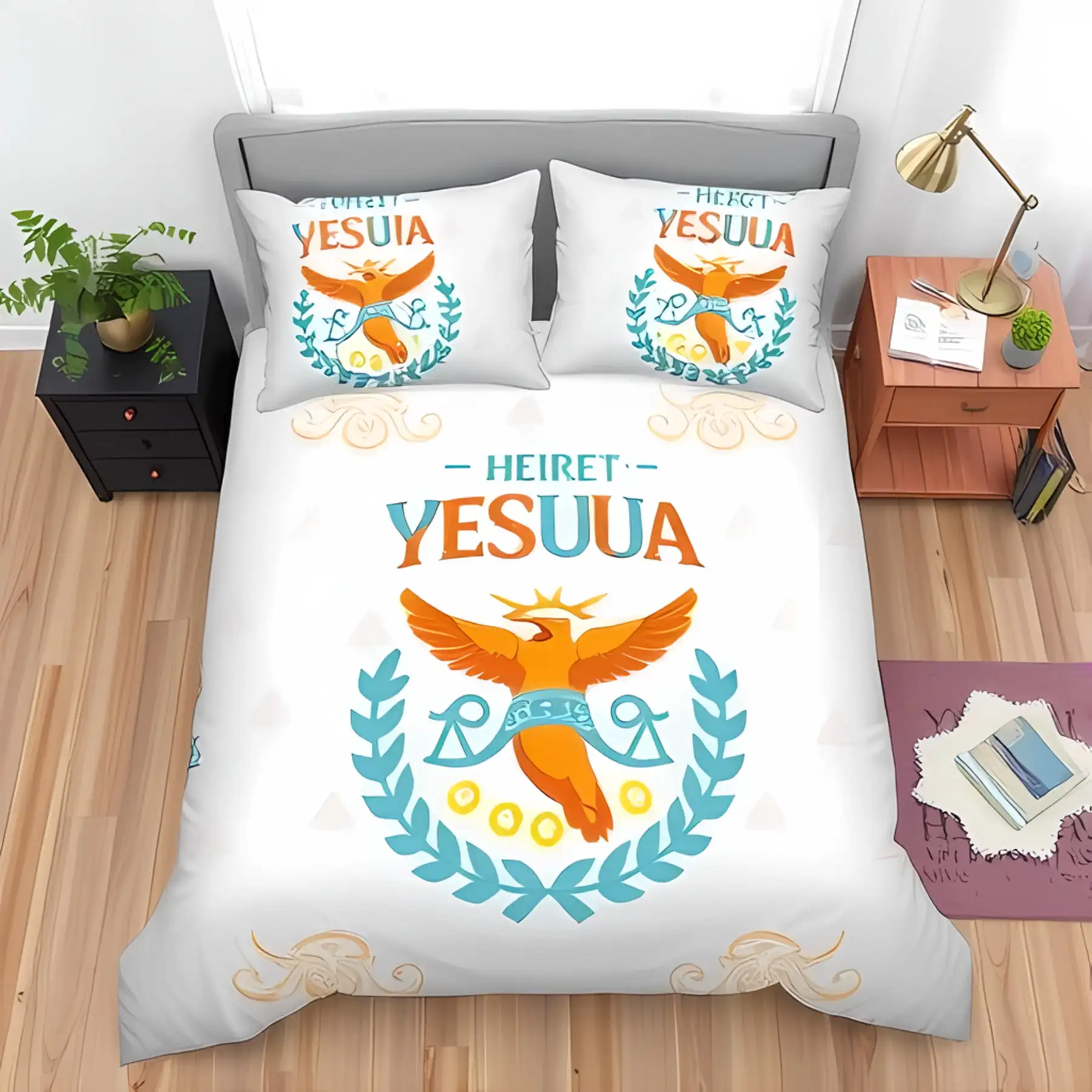 

Жирный черный комплект пододеяльников с Majestic White Tiger Colorful Eagle Design Transform Your Bedroom Подходит для детей и взрослых Мягкий