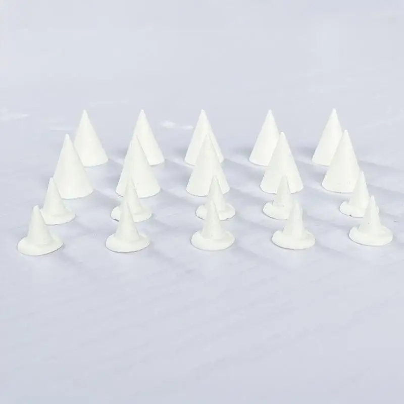 Reusable Pottery Refractory Support Nails High Purity Alumina Nails for Electric Kiln Ceramic Glazing Firing Process