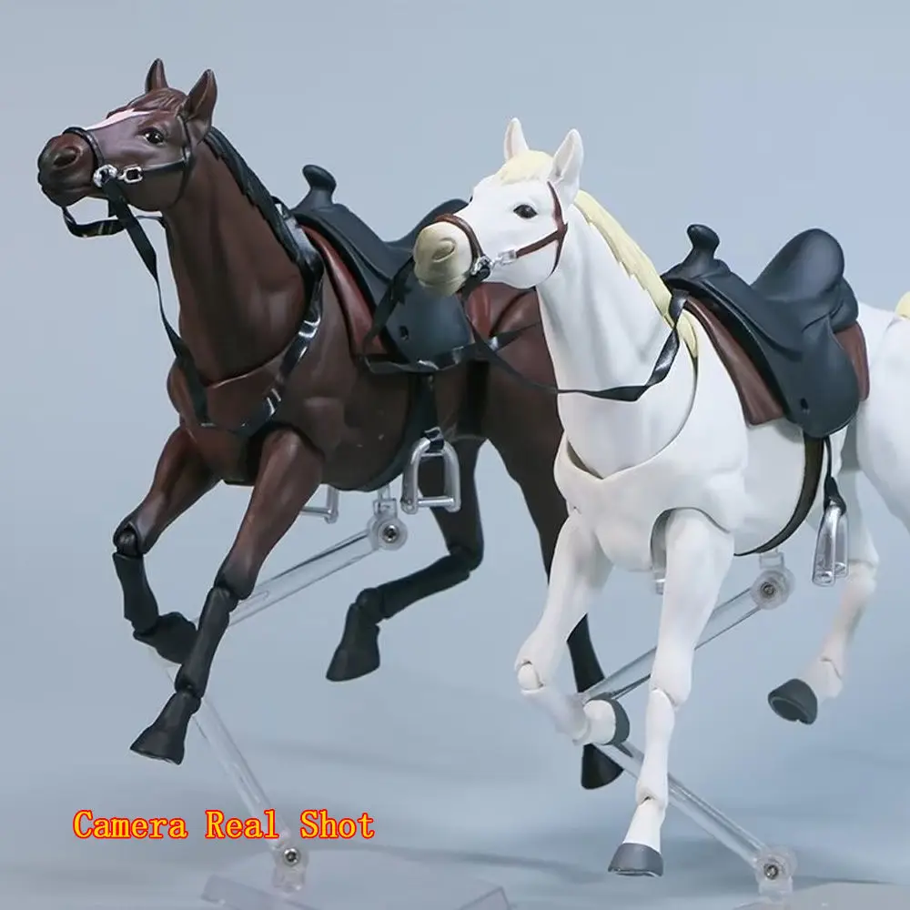 Creative Horse Figure 1/12 Animal Movable Horse For Figma Statue Collectible Model Doll Educational Toy Children Birthday Gifts