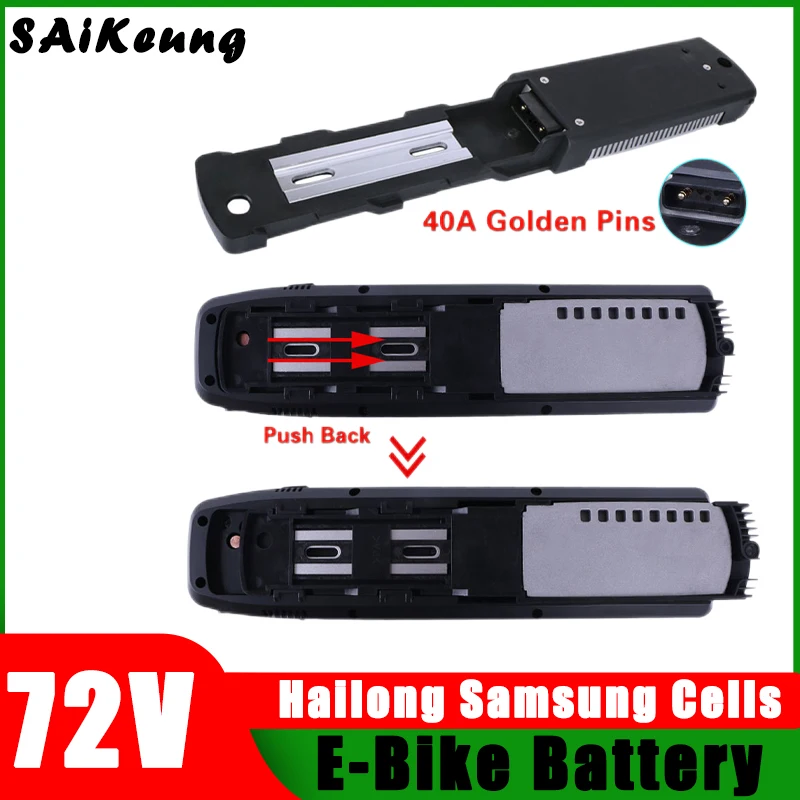 Hailong 72v dobíjecí 48V elektrický jízdní kolo motocykl 52v 60V 36V 20ah 24ah 25/30/35/40/45/50/60ah koloběžka as i lay dying baterie pack