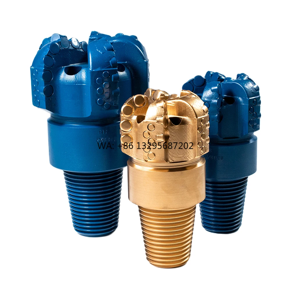 

Drillsoltek Water Well PDC Drill Bits with Diamond Cutters for Borehole Geological Drilling High Penetration Rate Drilling Tool