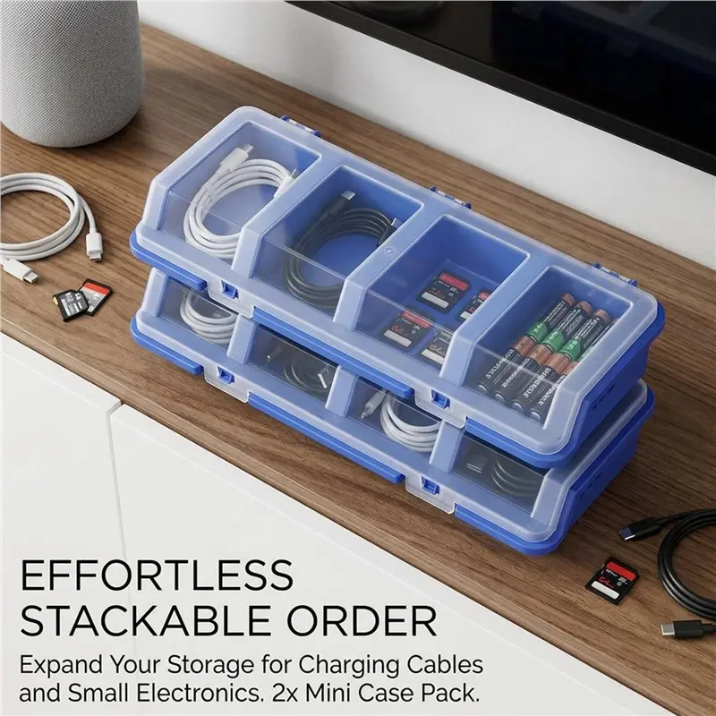 AT02-Mini Screw Parts Box Storage Case Recycled Material 400.0G