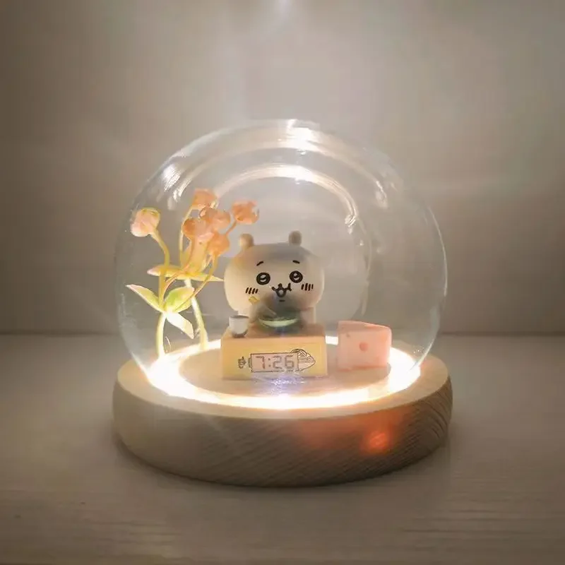 New Chiikawa Night Light Hachiware ハチワレ うさぎ USAG Bedroom Small Table Lamp Bedside Atmosphere Lamp Cute Gift Lamp Decoration Gift