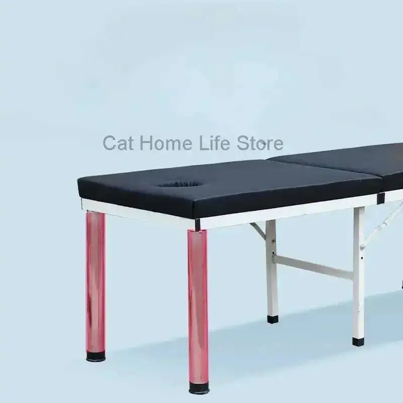 

Chiropractic Aesthetic Massage Bed Lounger Stretchers Professional Thai Physiotherapy Folding Table Beauty Salon Equipment Beds