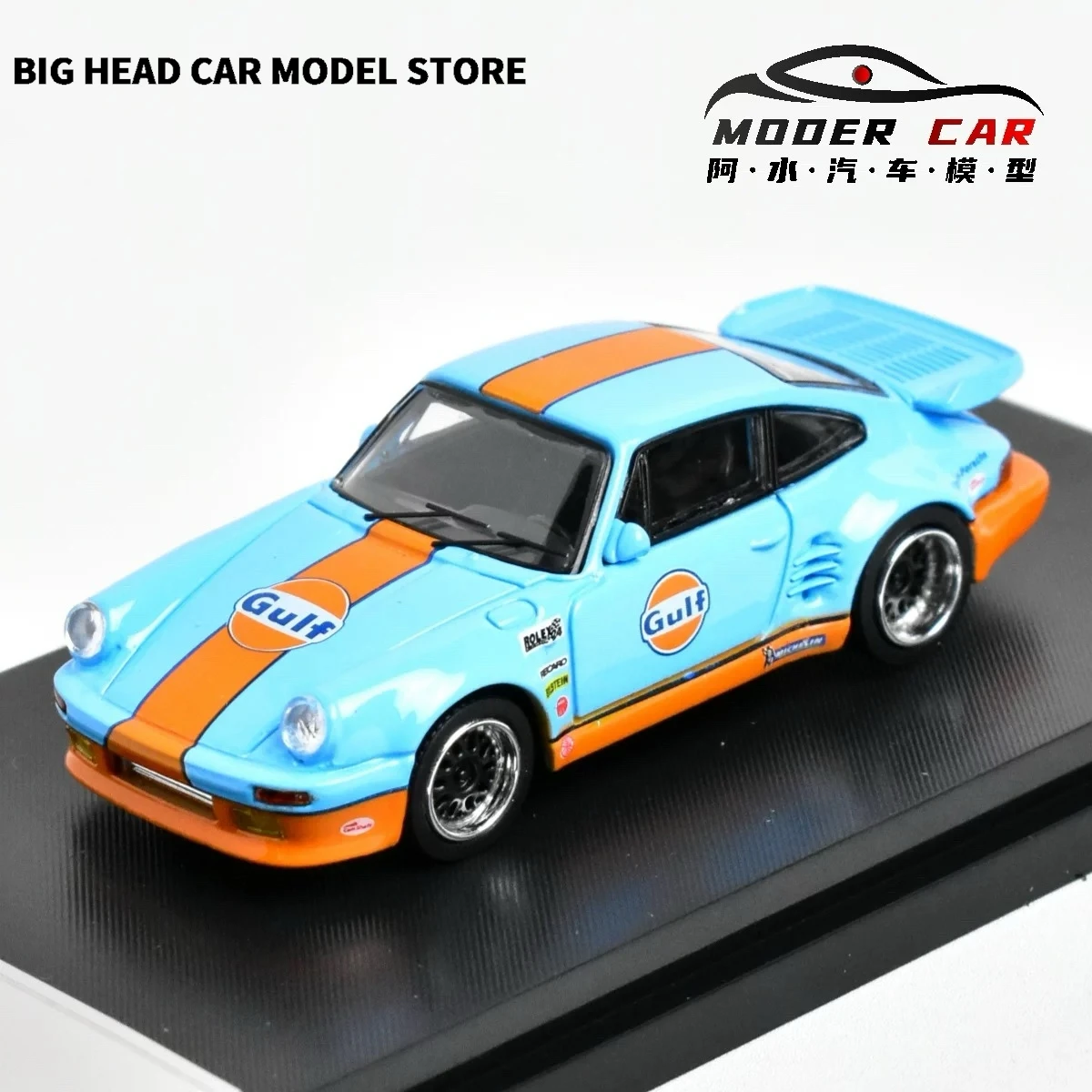 

Литая под давлением модель автомобиля Master 1:64 930 для взрослых, хобби 911, черная птица
