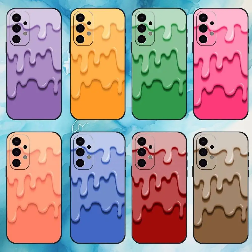 

Colorful painted Phone Case For Samsung S25,S24,S21,S22,S23,S30,Ultra,S20,Plus,Fe,Lite,Note,10,9,5G Black Cover